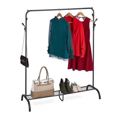 Northix Appendiabiti con ripiano e ganci  