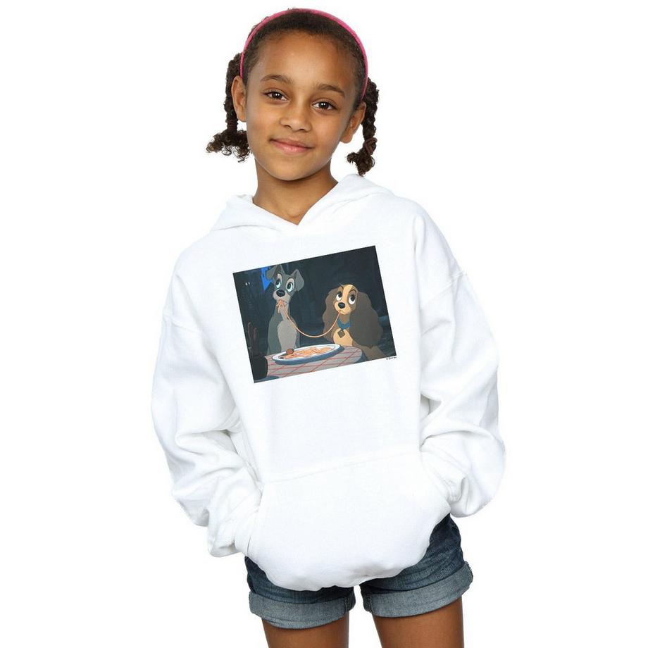 Disney  Lady And The Tramp Spaghetti Slurp Kapuzenpullover 