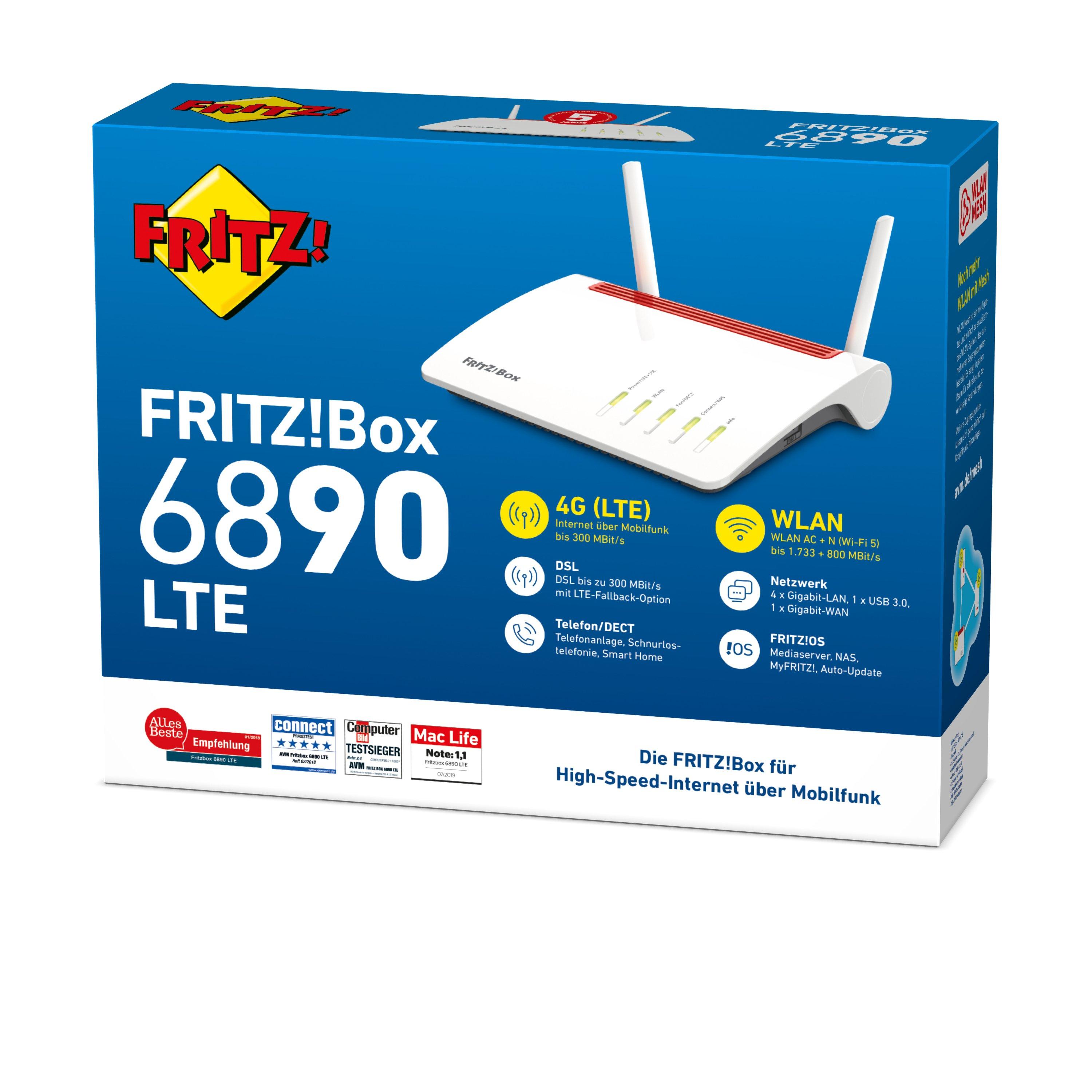 E+P Elektrik  AVM WLAN Router FRITZ!Box6890 LTE 