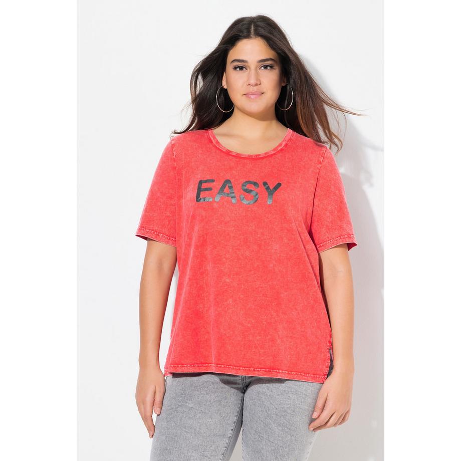 Ulla Popken Easy Classix Col Rond Manches Courtes T-Shirt  