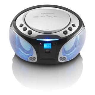 Lenco  Lenco SCD-550 Digitale 3,6 W FM Argento Riproduzione MP3 