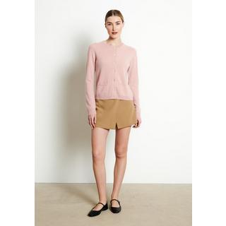 Studio Cashmere8 LILLY 4 Taillierte Strickjacke mit Rundhalsausschnitt  