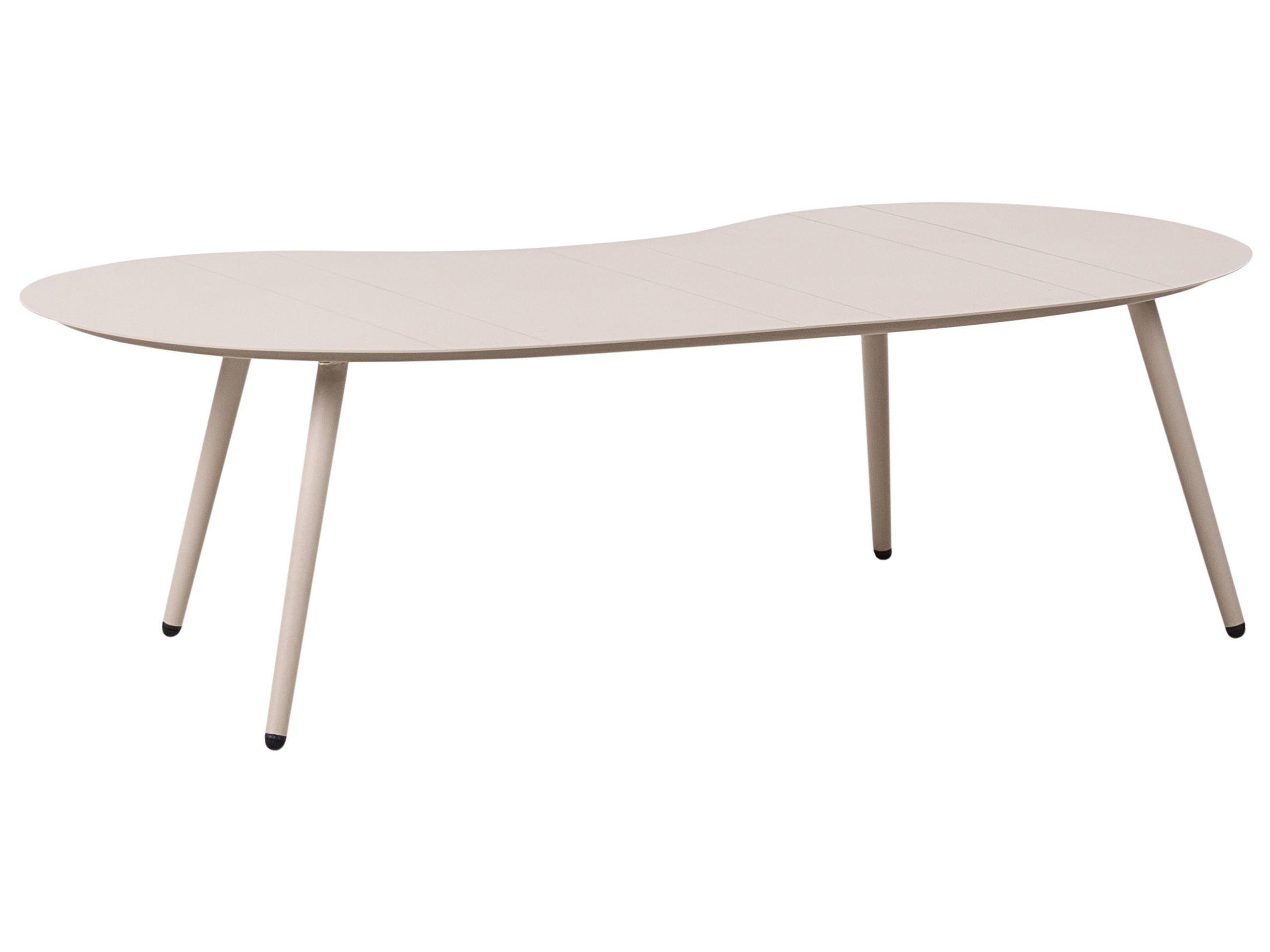 Beliani Tavolino da giardino en Alluminio Retrò PARORI  