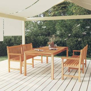 VidaXL Garten-essgruppe teak  