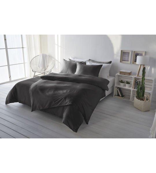 Living Home Uni Satin Set di biancheria da letto  