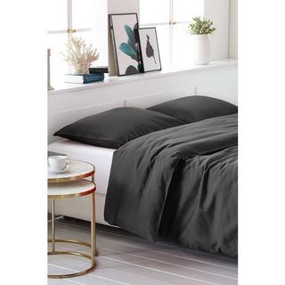 Living Home Uni Satin Set di biancheria da letto  