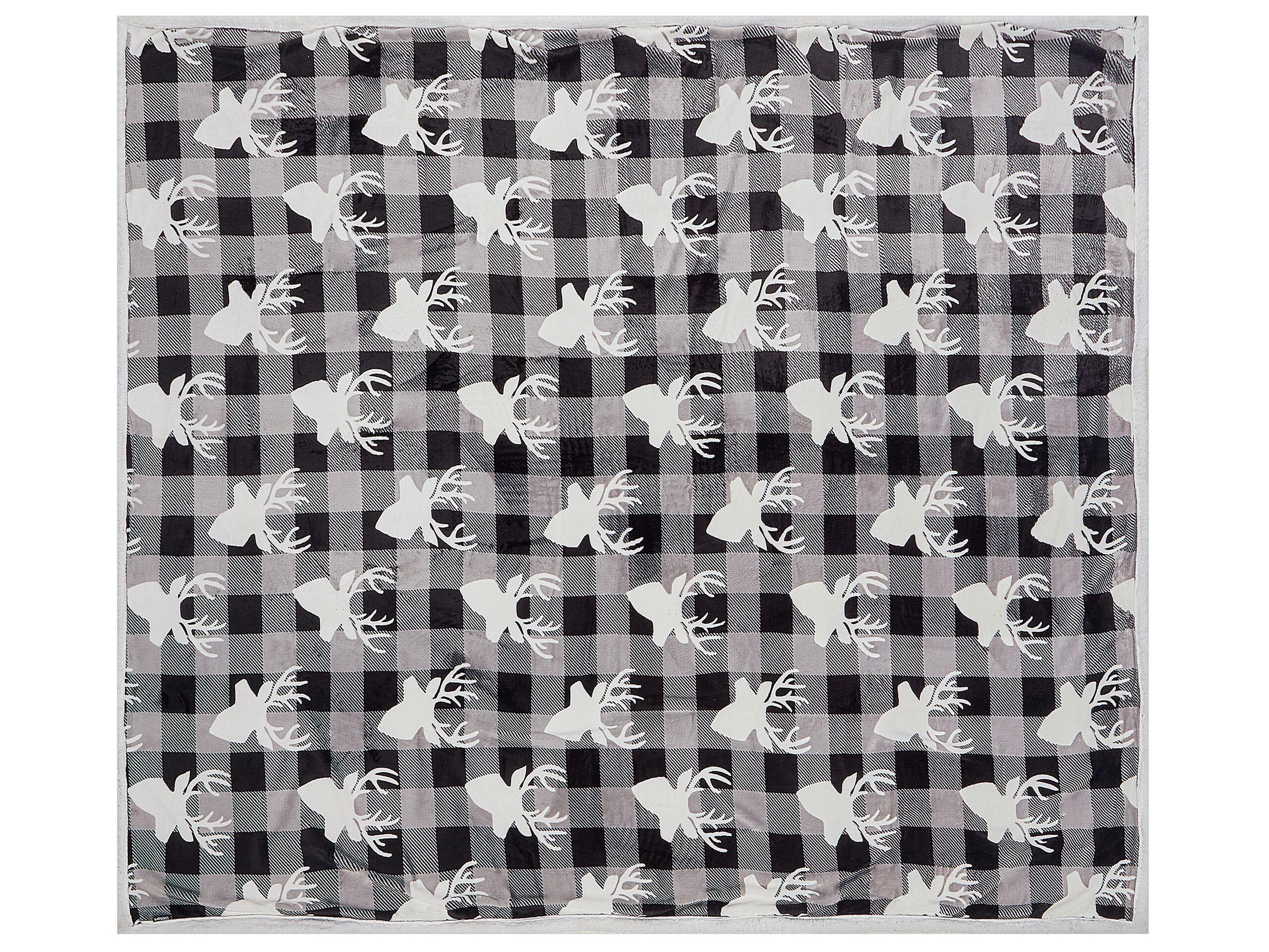 Beliani Couverture en Polyester Traditionnel SHOREN  