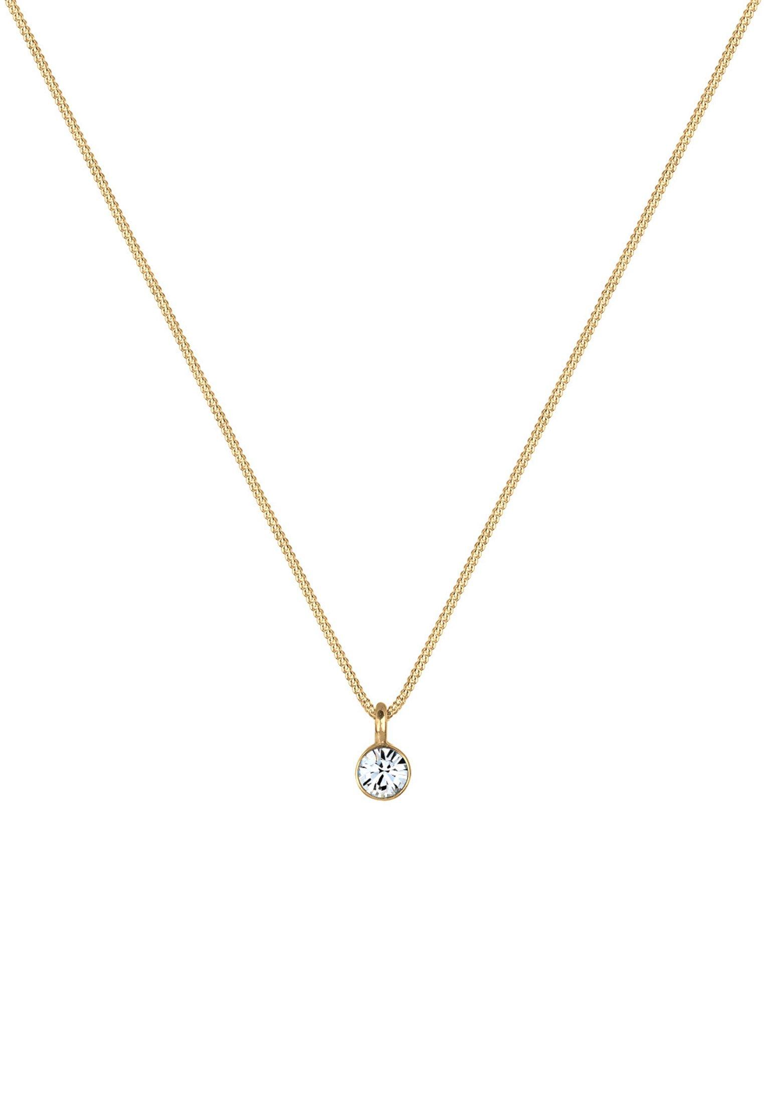 Elli  Halskette Kristall Anhänger 