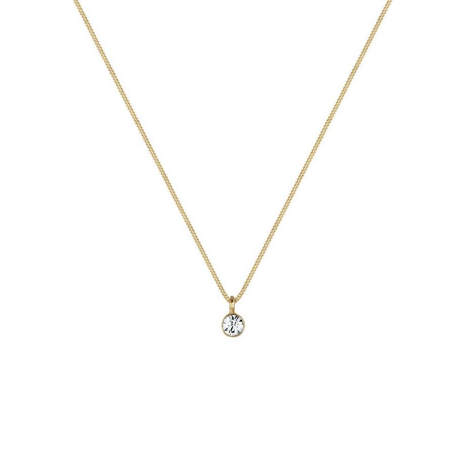 Elli  Halskette Kristall Anhänger 