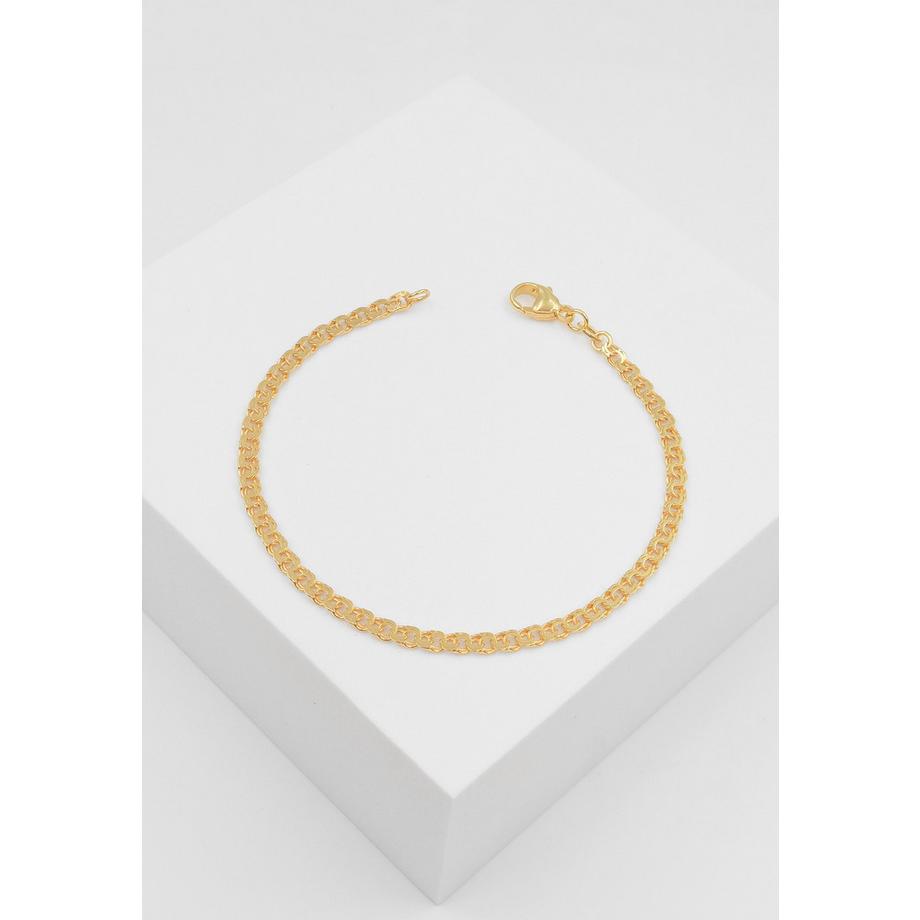MUAU Schmuck  Bracelet Garribaldi Gelbgold 750, 3.4mm, 19cm 