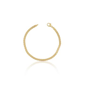 Bracelet Garribaldi Gelbgold 750, 3.4mm, 19cm