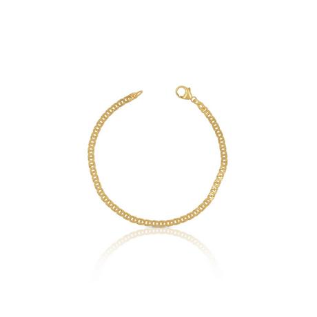 MUAU Schmuck  Bracelet Garribaldi Gelbgold 750, 3.4mm, 19cm 