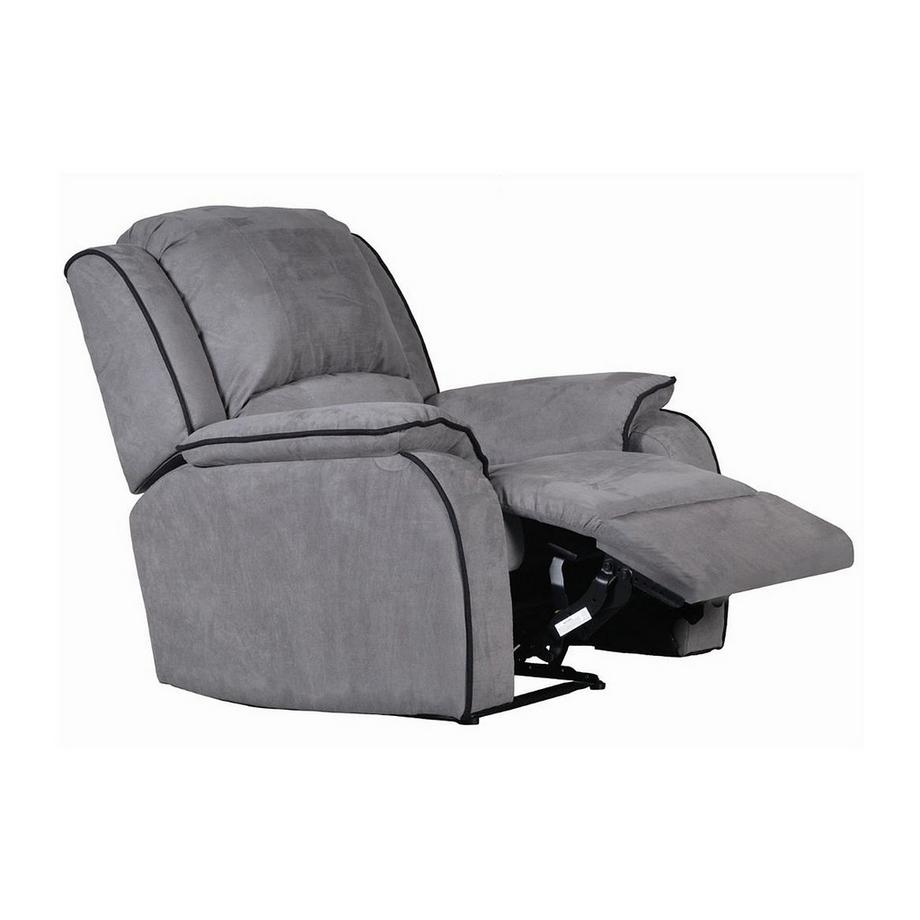 Vente-unique Couchgarnitur Relax Microfaser 3+1 HERNANI  