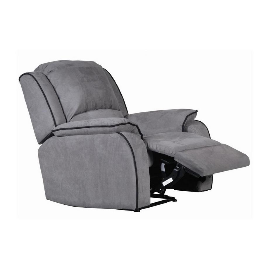 Vente-unique Couchgarnitur Relax Microfaser 3+1 HERNANI  