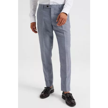 Pantalon slim carreaux online homme