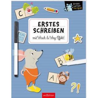 Erstes Lernen mit Spaß - Erstes Schreiben Jäger, Katja (Illustrationen) Couverture rigide 