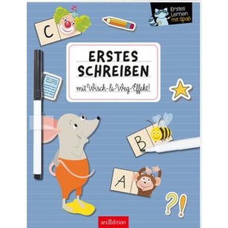 Erstes Lernen mit Spaß - Erstes Schreiben Jäger, Katja (Illustrationen) Couverture rigide 