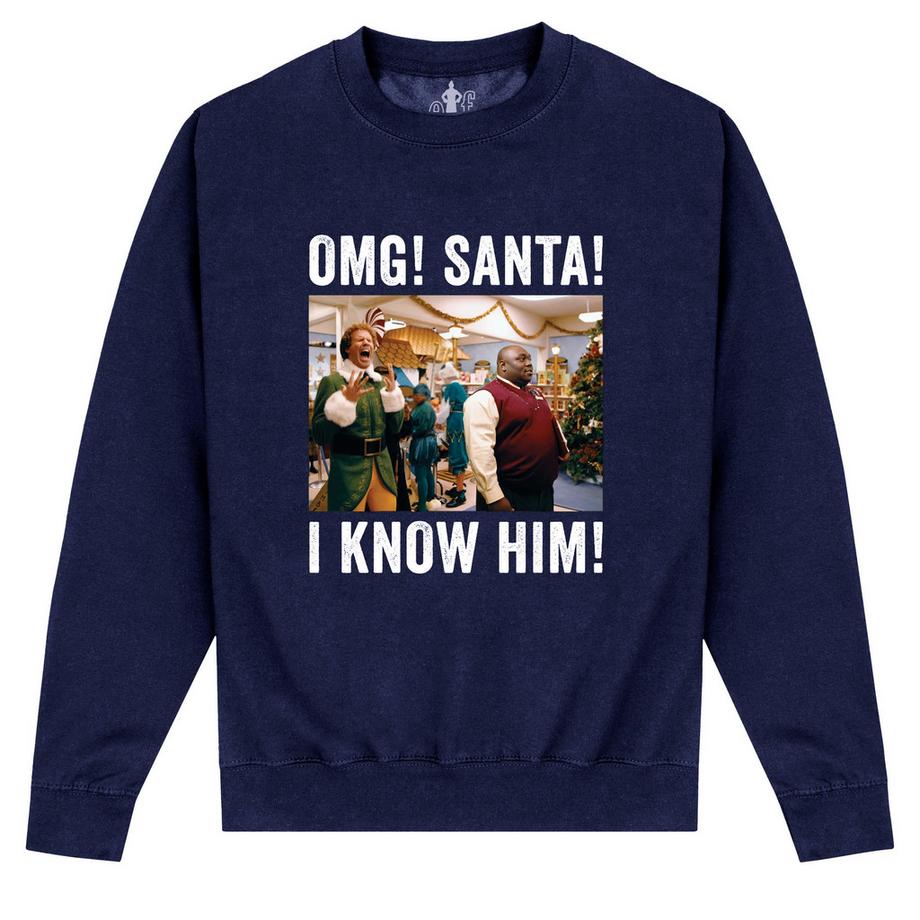 OMG Santa Photo Sweatshirt