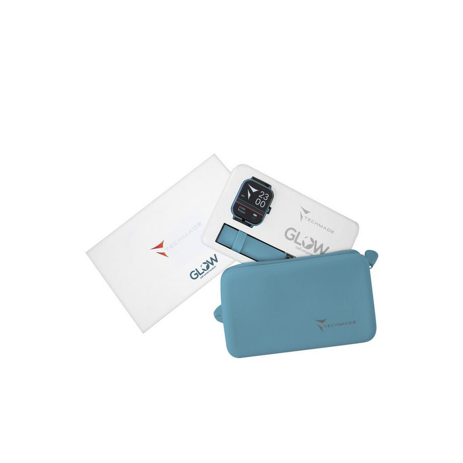 Techmade  Smart Watch Glow Dark Blue 