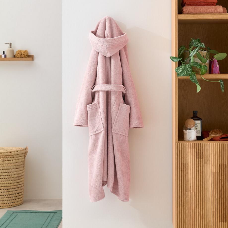 La Redoute Intérieurs Peignoir capuche éponge bouclette 450 gm2  