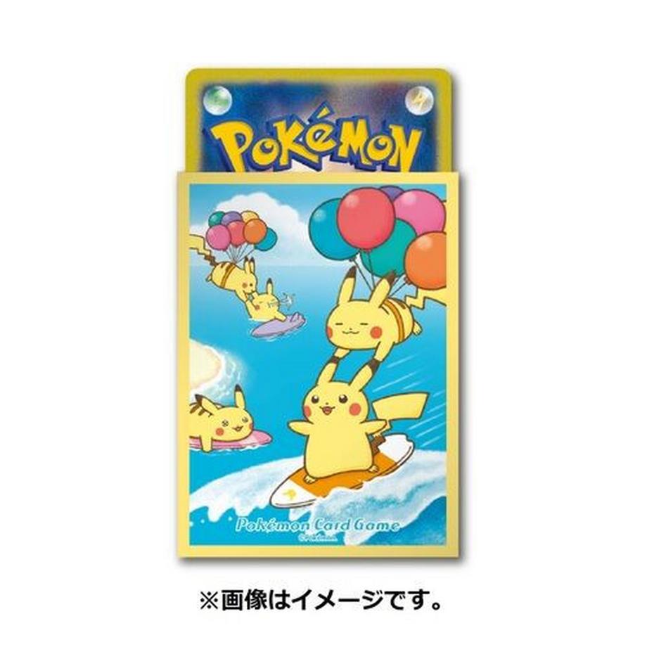 Pokemon  Pokemon Sleeves  Hüllen Card Game Deck - Shield Naminori Pikachu & Pikachu Flying in the Sky 