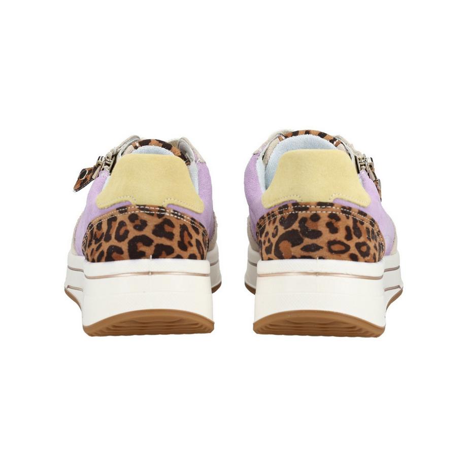 ara Sneaker Color Block con dettaglio stampa leopardo  