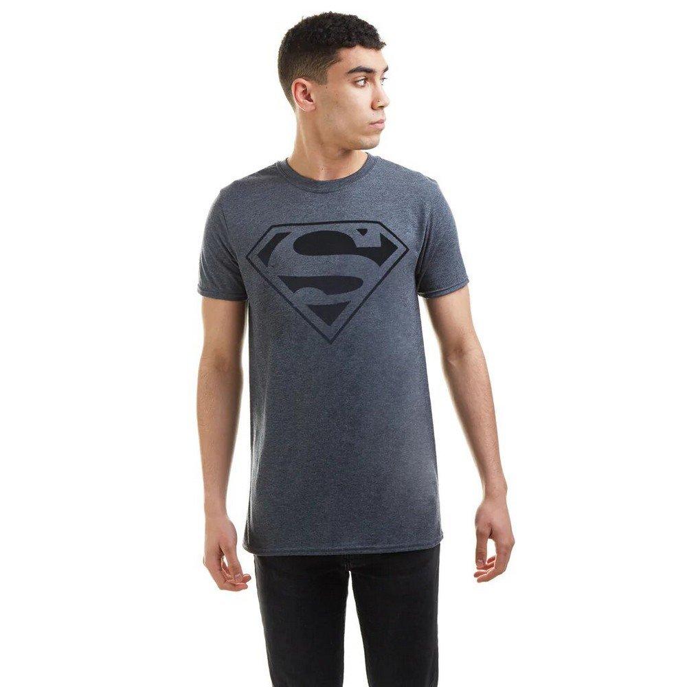 SUPERMAN Logo Regular Fit T-Shirt Manches Courtes  