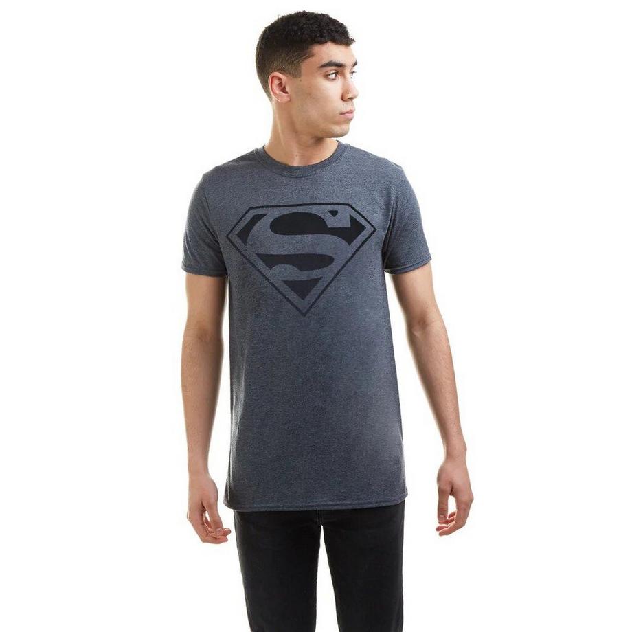 SUPERMAN Logo Kurzarm T-Shirt  