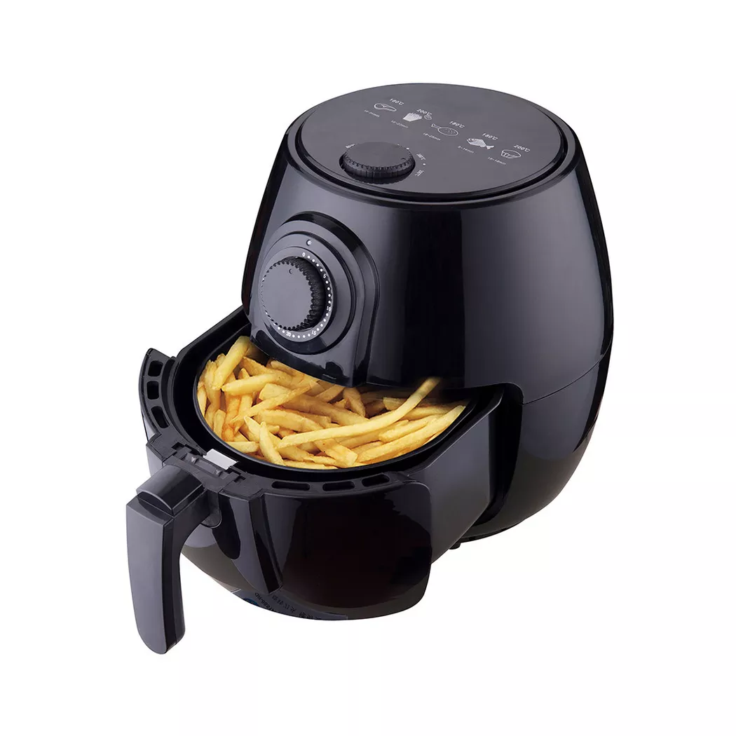 Deski – Fritteuse Heißluft, Schwarz