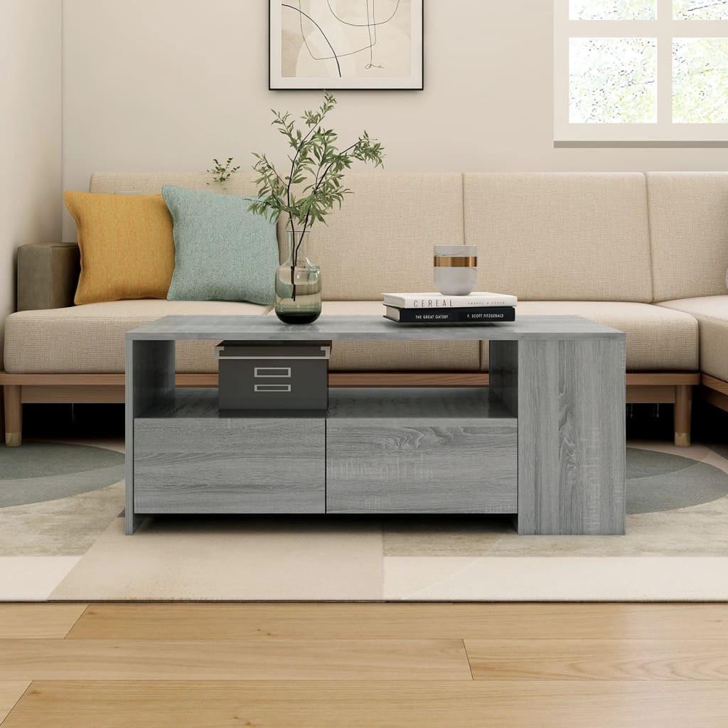 VidaXL Table basse bois d'ingénierie  