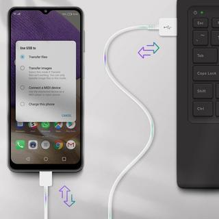 SAMSUNG  Original Samsung USB-C Kabel Weiß 
