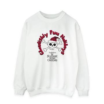 The Nightmare Before Christmas Ghoulishly Fun Holidays Sweatshirt