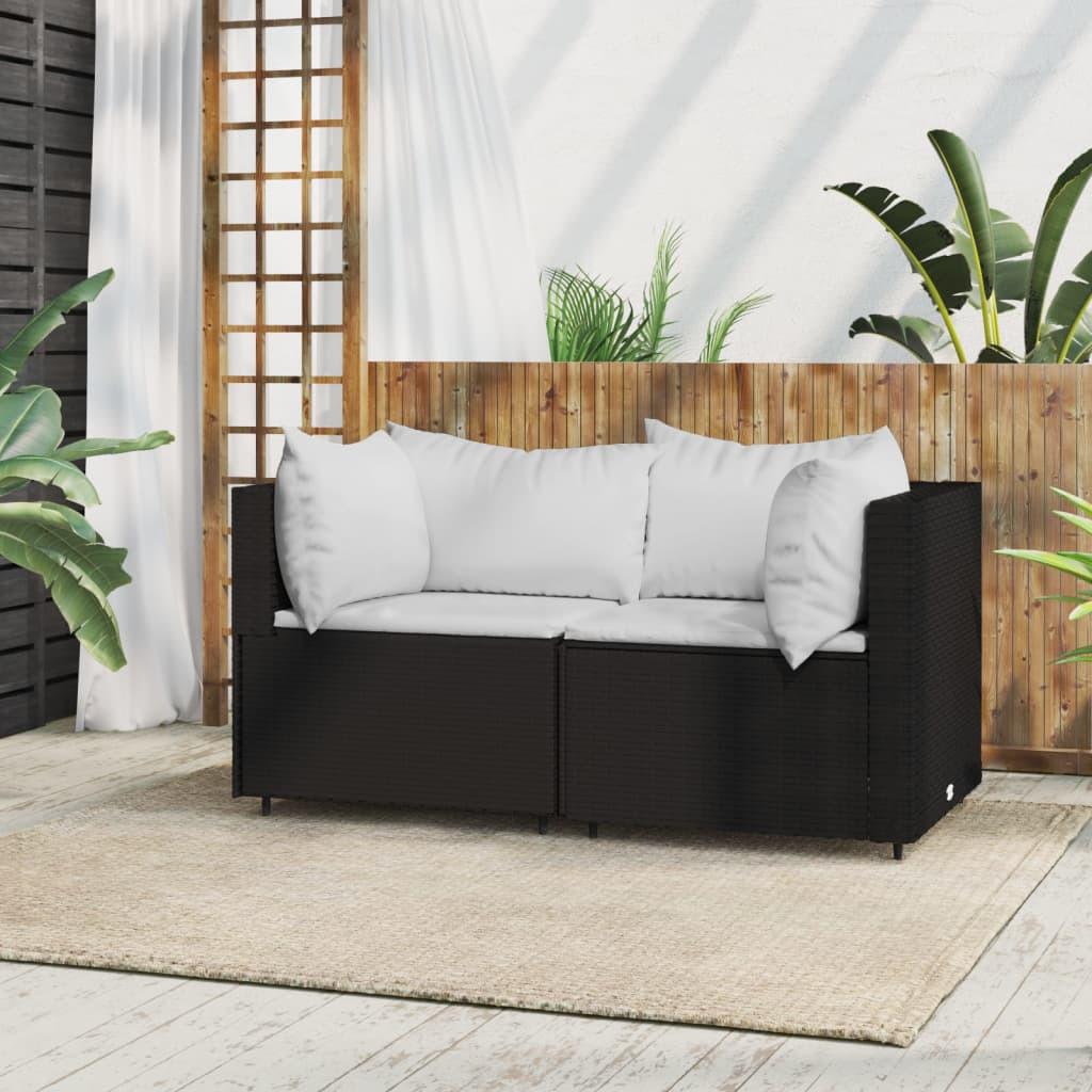 VidaXL Ecksofa poly-rattan  