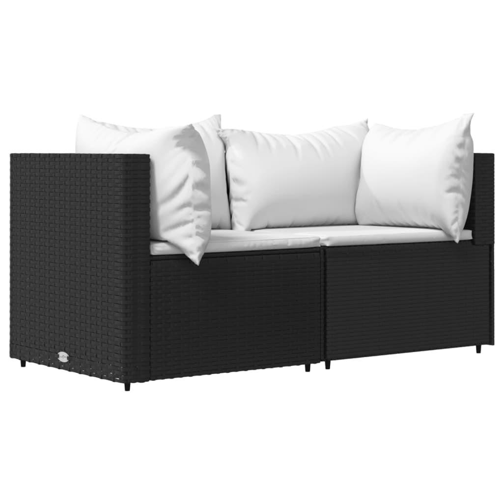 VidaXL Ecksofa poly-rattan  