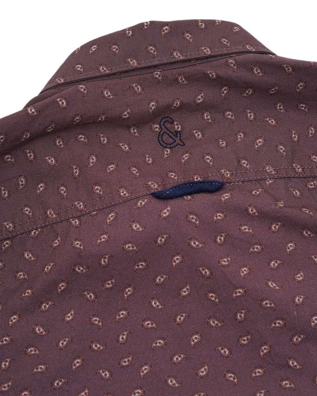 Colours & Sons  Chemise Shirt-Paisley Print 