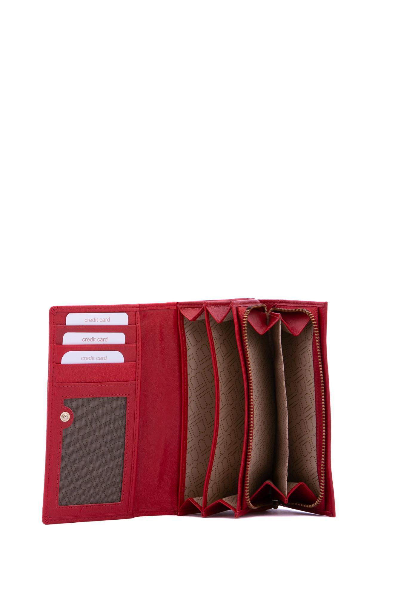 Laura Biagiotti Portafoglio con Chiusura a Bottone Automatico  