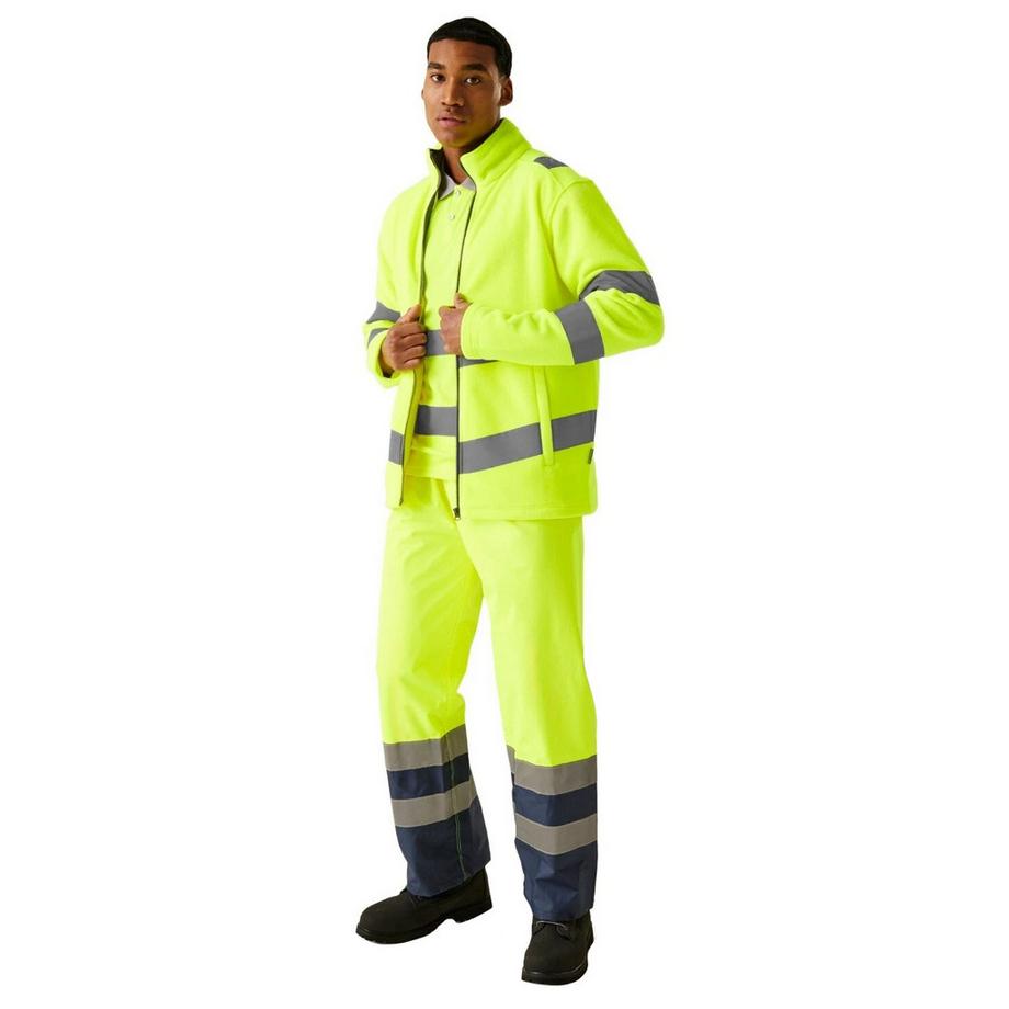 Regatta Pro Contract Thor Fleecejacke Hochsichtbarkeit  