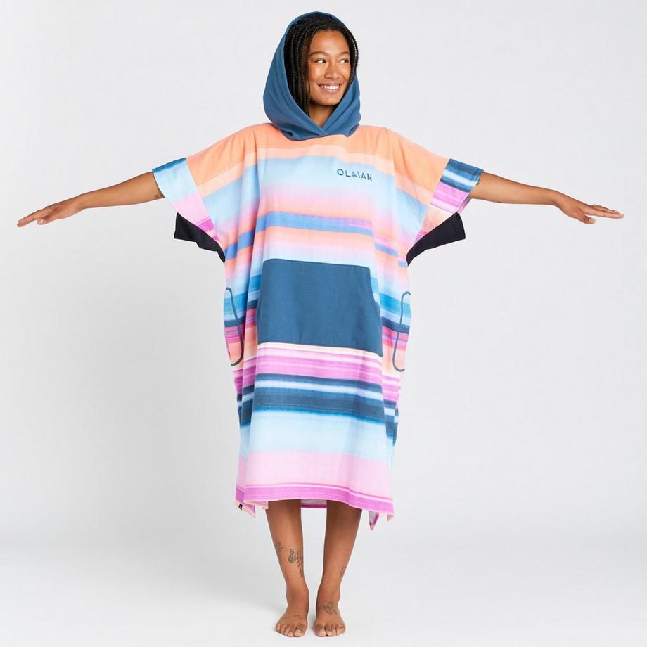 OLAIAN Bora 500 Blumen Poncho  