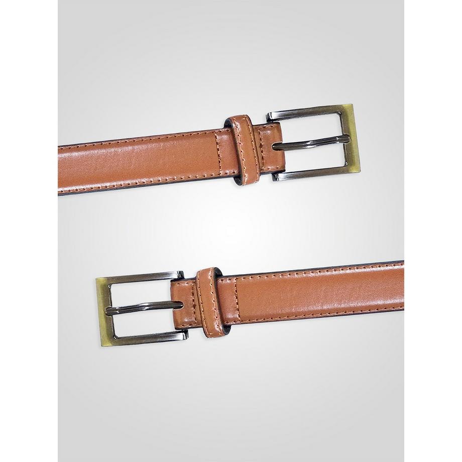 Duke Anthony Ceinture en Cuir Cousue  