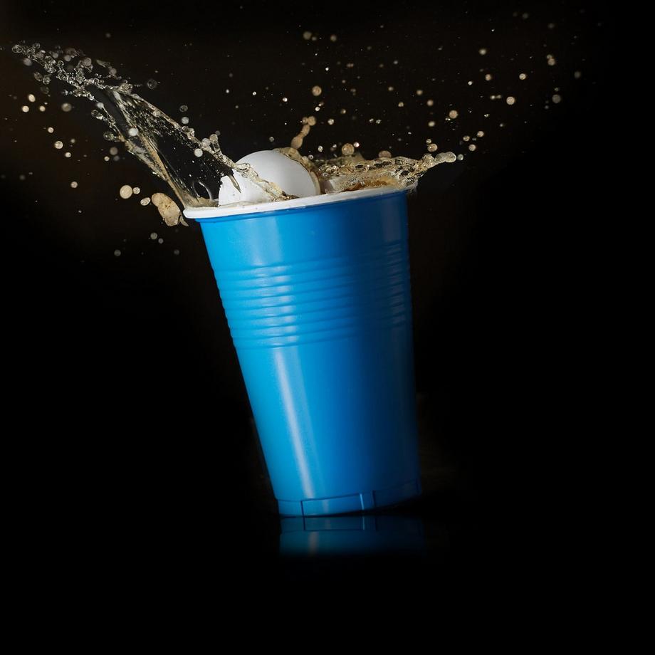 Northix  Weiße Bier-Pong-Bälle, 100er-Set 