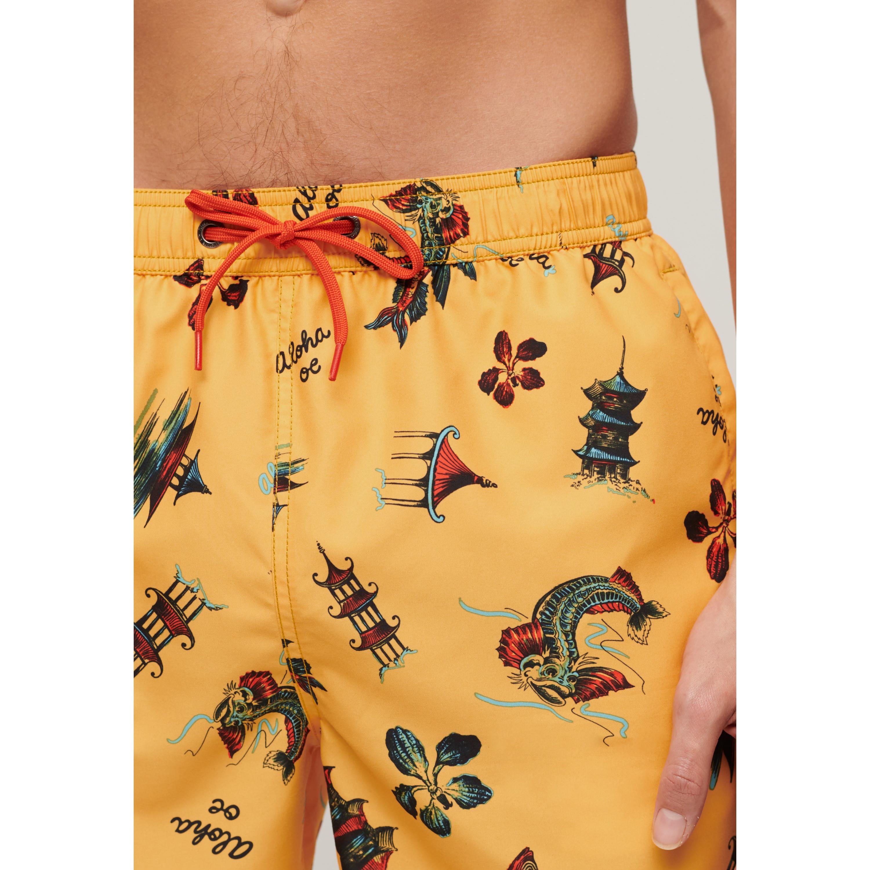 Superdry Badehose Hawaii Print  
