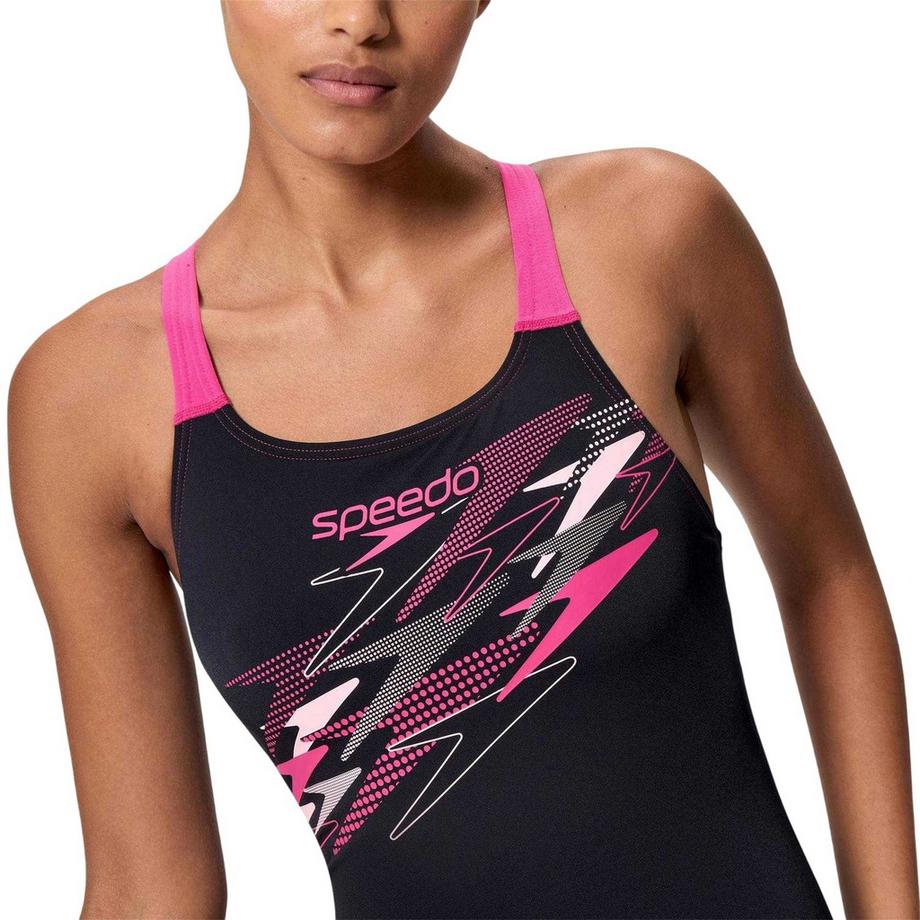 speedo  Maillot De Bain 1 Pièce Motiftyle Géométrique Medalist 