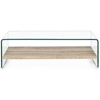 mutoni Table basse Kenya verre 110x55  