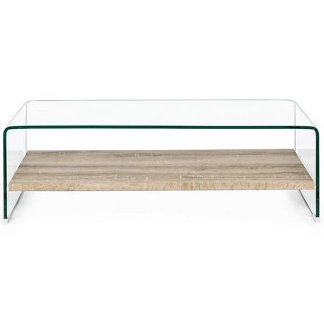 mutoni Table basse Kenya verre 110x55  