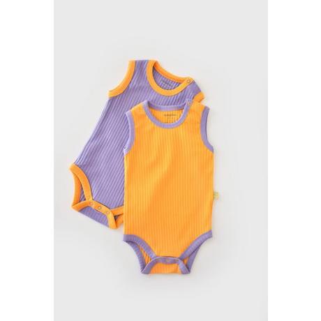 BabyCosy Organic  Body, sans manches, 2 Pack 