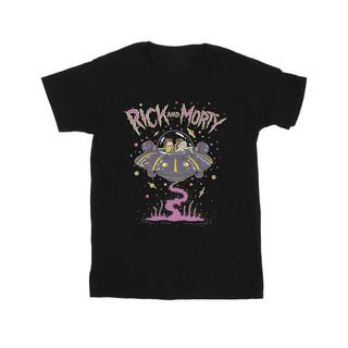 Rick And Morty Rick and Morty T-Shirt Stampa Grafica Astronave  