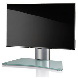 VCM TV Standfuß | Universal TV VESA | Aufsatz Erhöhung | Alu Fernseh Ständer | ESG-Sicherheitsglas | Maße ca. H. 52 x B. 70 x T. 30 cm -  WindoxaMini  
