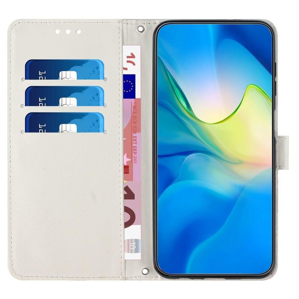 Cover-Discount  Galaxy A23e - Leder Hülle Marble 