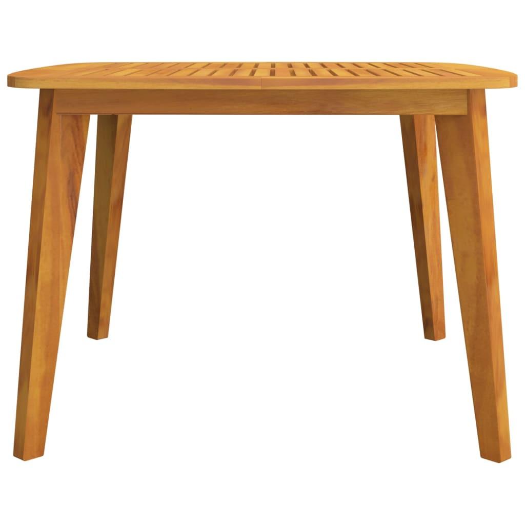 VidaXL Table de jardin bois d'acacia  