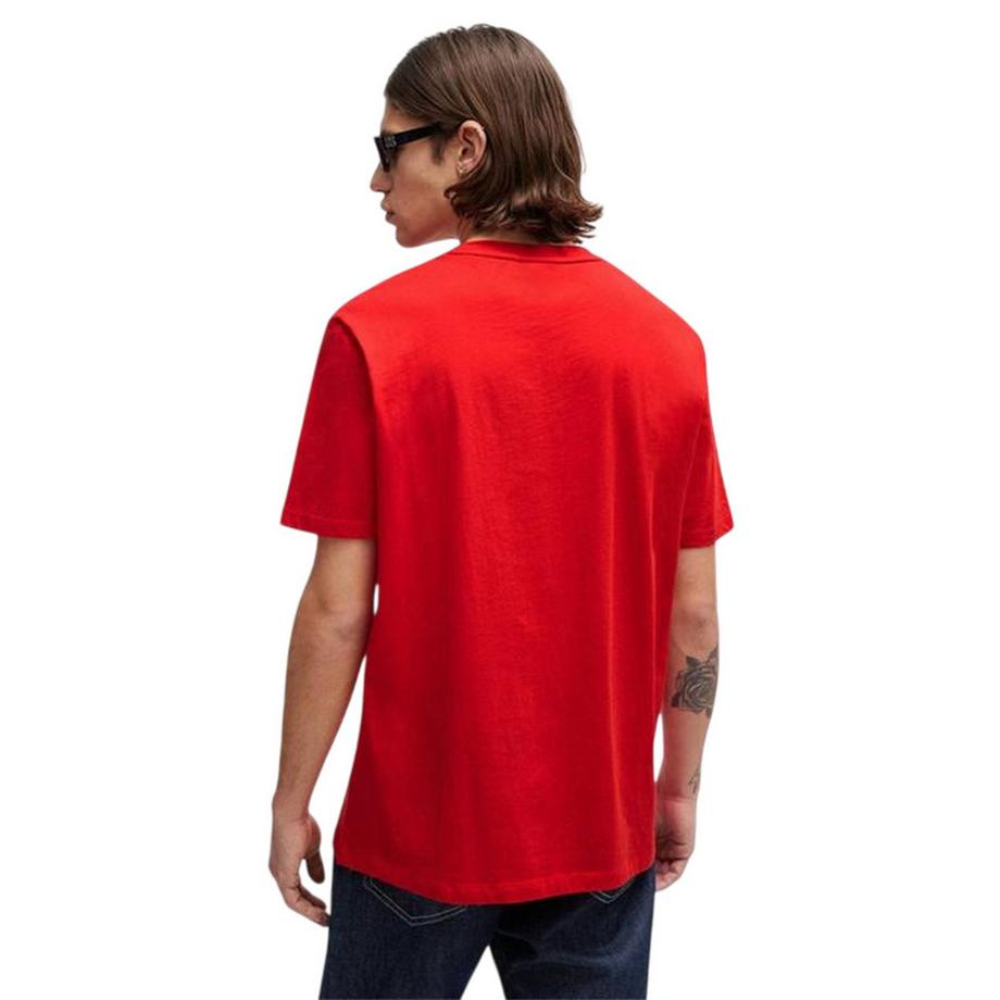 HUGO Dulivio T-Shirt mit Kontrastlogo  